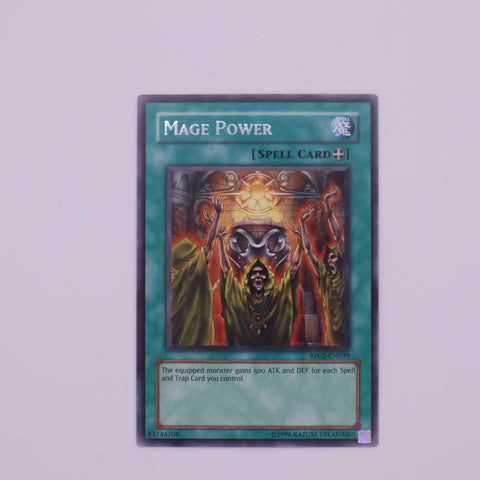 Yu-Gi-Oh! Mage Power card
