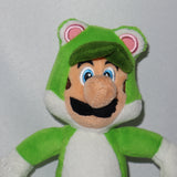 Super Mario 3D World Cat Luigi Plush