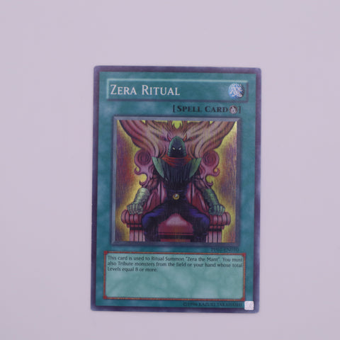 Yu-Gi-Oh! Zera Ritual card