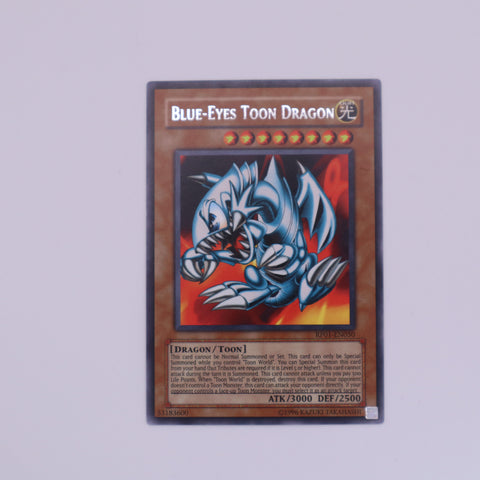 Yu-Gi-Oh! Blue-Eyes Toon Dragon card