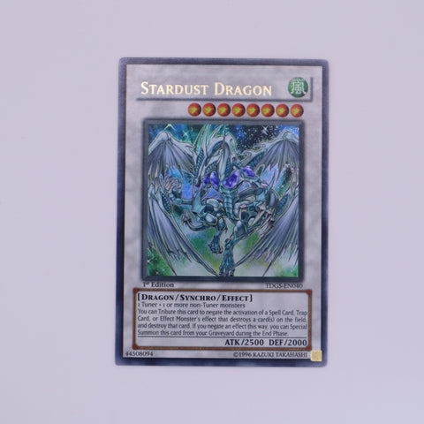 Yu-Gi-Oh! 1st Edition Stardust Dragon card
