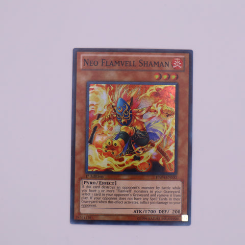 Yu-Gi-Oh! Neo Flamvell Shaman card
