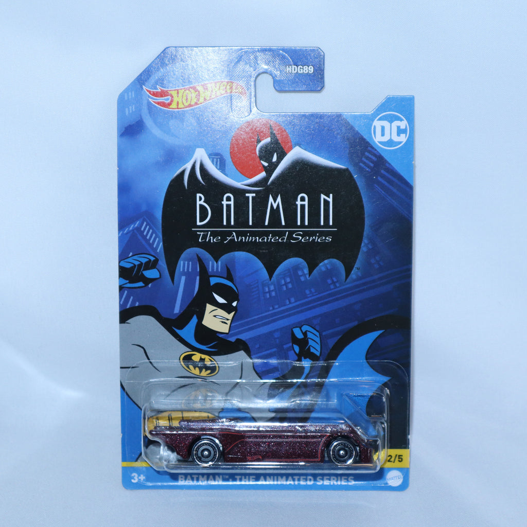 Hot Wheels Batman the Animated Series Batmobile and Batplane
