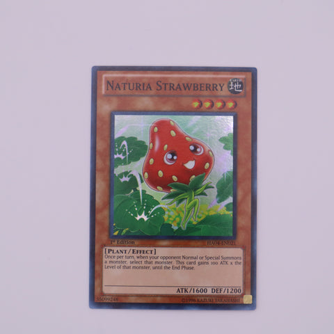 Yu-Gi-Oh! 1st Edition Naturia Strawberry card