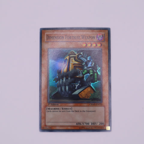 Yu-Gi-Oh! 1st Edition Dimension Fortress Weapon card