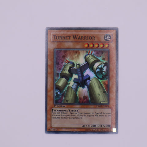 Yu-Gi-Oh! 1st Edition Turret Warrior card