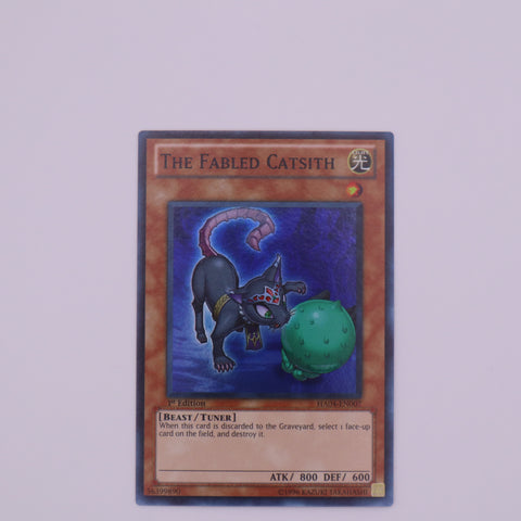 Yu-Gi-Oh! 1st Edition the Fabled Catsith card