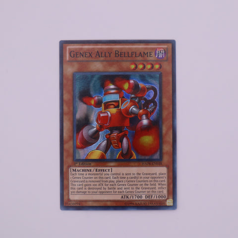 Yu-Gi-Oh! 1st Edition Genex Ally Belleflame card