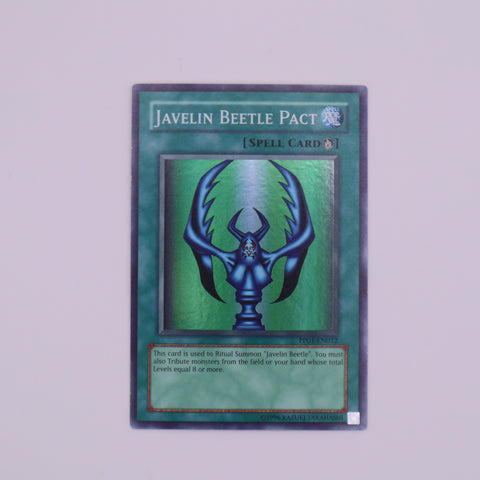 Yu-Gi-Oh! Javelin Beetle Pact card