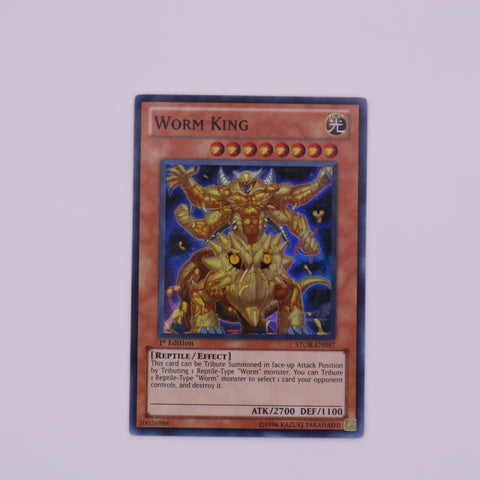 Yu-Gi-Oh! 1st Edition Worm King card