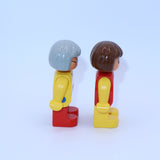 Lego Duplo Mom & Grandma minifigures