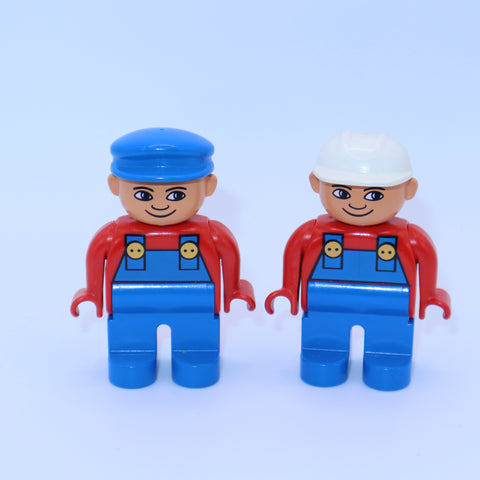 Lego Duplo 2 Worker Men minifigures