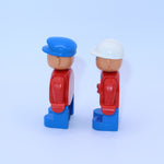 Lego Duplo 2 Construction Worker Men minifigures