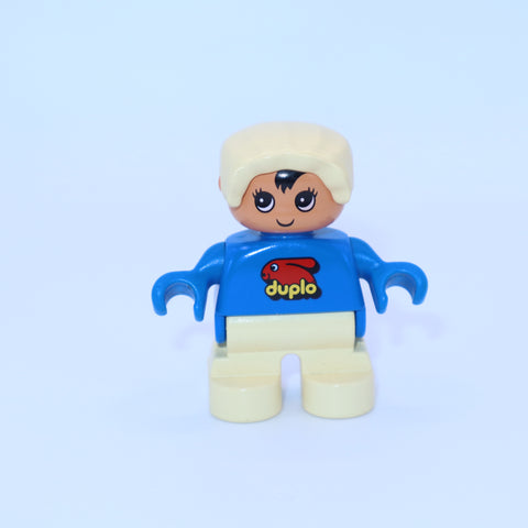 Lego Duplo Baby with Blue Duplo Shirt minifigure