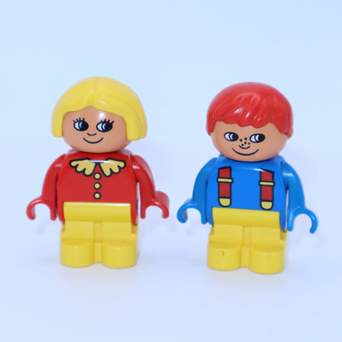 Lego Duplo Boy & Girl minifigures