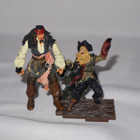 Disney Pirates of the Caribbean Jack Sparrow & Davy Jones