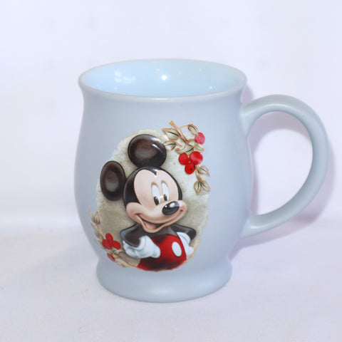 Disney Store 3D Embossed Mickey Mouse Coffee Mug