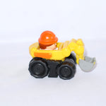 Fisher Price Little People Yellow Wheelies Digger Excavator