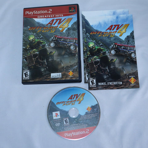 PS2 Greatest Hits ATV 4 Offroad Fury