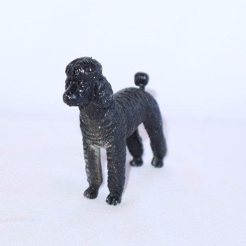 Vintage Funrise Black Poodle Dog