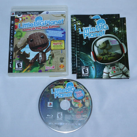 PS3 LittleBigPlanet Game of the Year Edition