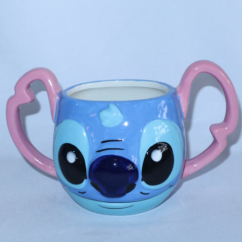 Disney Lilo & Stitch Experiment 626 3D Sculpted Ceramic Mug