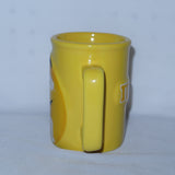 Yellow M&M 3D Embossed Mug