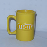 Yellow M&M 3D Embossed Mug