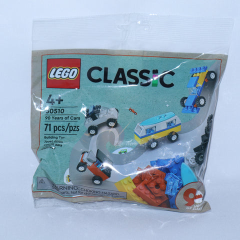 Lego Classic 90 Years of Cars