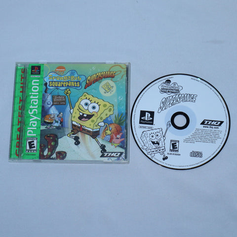 PS1 Spongebob Squarepants Supersponge