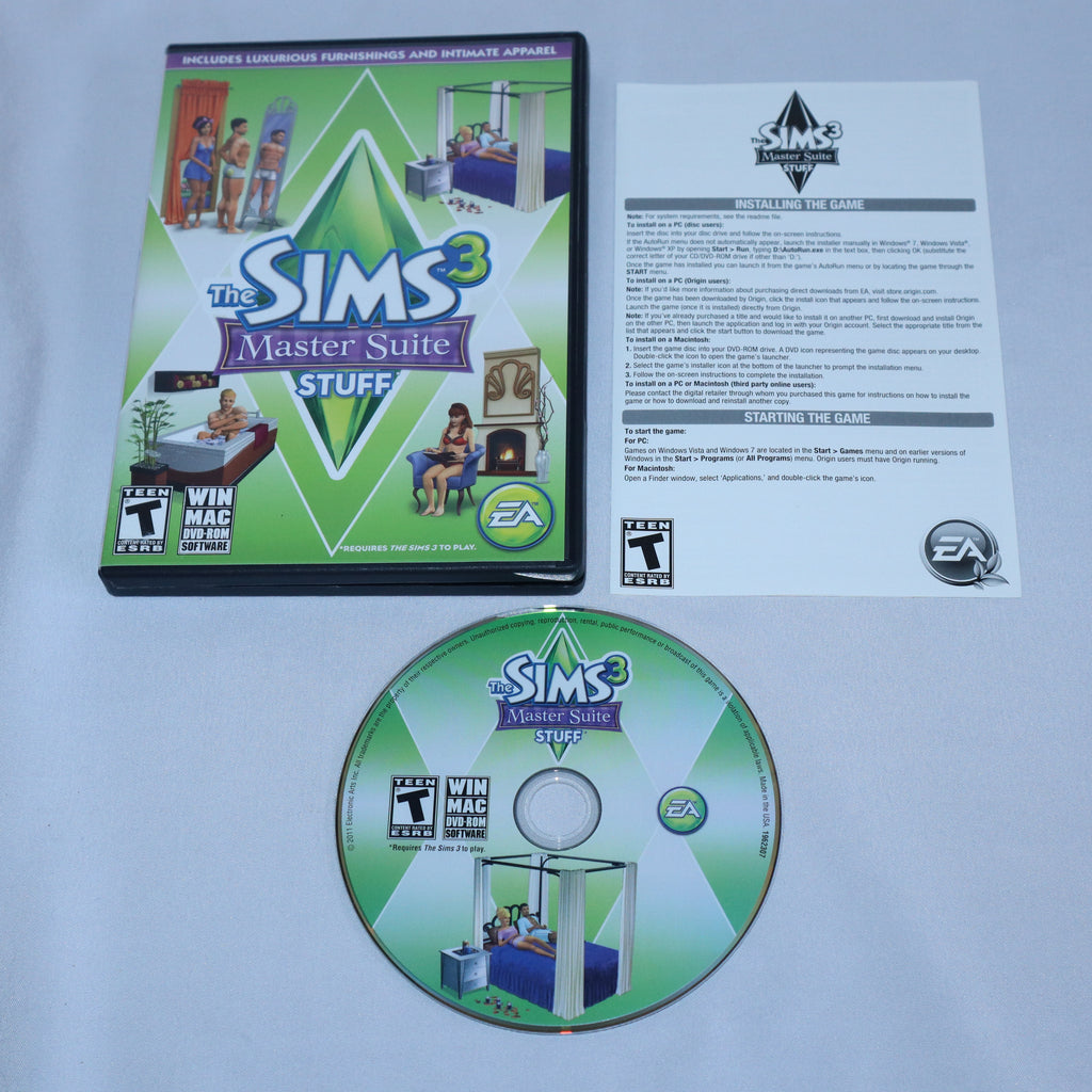 PC the Sims 3 Master Suite Stuff – geekedouttoys