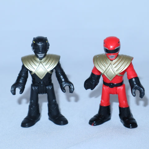 Imaginext Power Rangers Megazord Red Ranger & Black Ranger