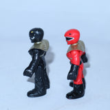 Imaginext Power Rangers Red Ranger & Black Ranger