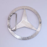 Mercedes Benz Logo Belt Buckle