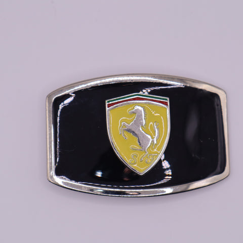 Ferrari Logo Belt Buckle