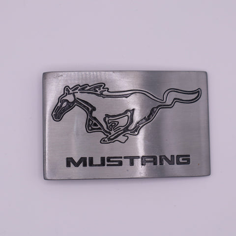 Mustang Logo Belt Buckle