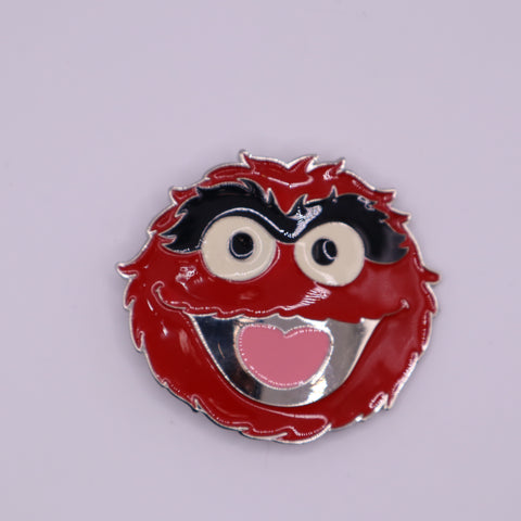 Sesame Street Red Oscar the Grouch Belt Buckle