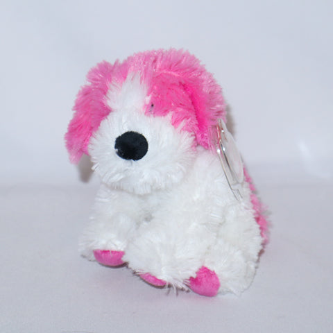 TY Beanie Baby of the Month SNUGGINS the Pink Dog