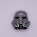 Star Wars Stormtrooper Silver 3D Head Belt Buckle