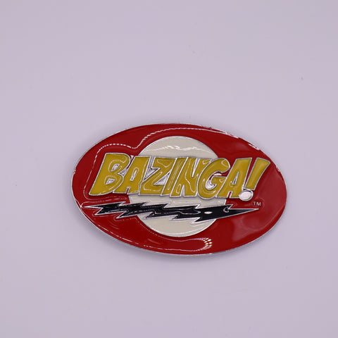 Big Bang Theory Bazinga! Belt Buckle