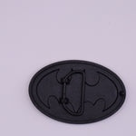 DC Batman Black & Yellow Logo Belt Buckle