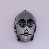 Star Wars C-3P0 Silver 3D Head Belt Buckle