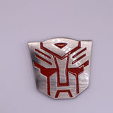 Transformers Autobot Red & Chrome Emblem Belt Buckle