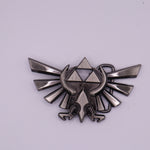 Nintendo the Legend of Zelda Triforce Chrome Logo Belt Buckle