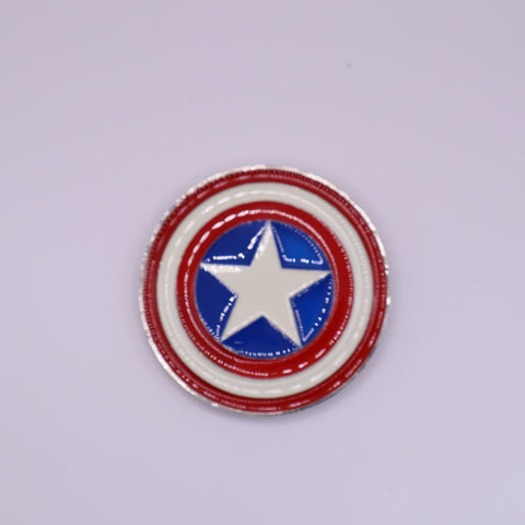 Marvel Captain America Shield Logo Belt Buckle