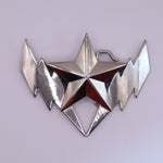 Texas Lone Star Lightning Bolts Belt Buckle