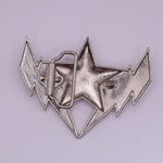 Star w/ Lightning Bolts Belt Buckle