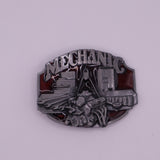 Mechanic Band Logo Belt Buckle