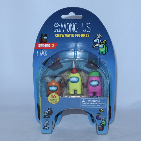 Among Us Series 2 3 Pack Crewmate figures #3