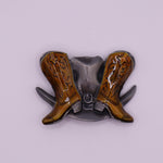 Western Cowboy Hat & Boots Belt Buckle